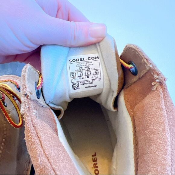 *LIKE NEW* Men’s SOREL Cheyanne Waterproof Boots 10.5 - Picture 6 of 6